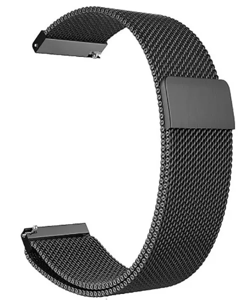 Ремінець для смарт-годинника BeCover Milanese Style Amazfit Stratos (22mm)/Stratos 2/2S/3/Amazfit GTR Gray, фото 1