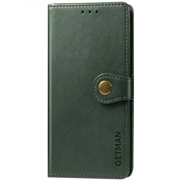 Чохол-книжка GETMAN Gallant (PU) для Samsung Galaxy S24 Ultra Green, фото 1