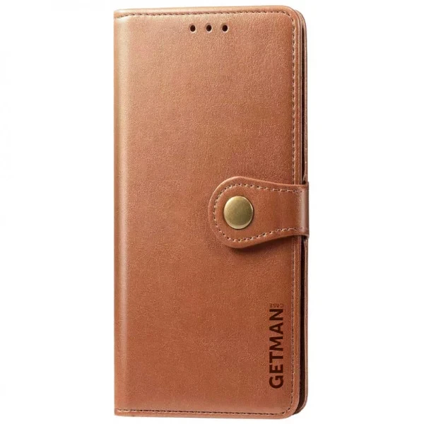 Чохол-книжка GETMAN Gallant (PU) для Samsung Galaxy S24 Ultra Brown, фото 1