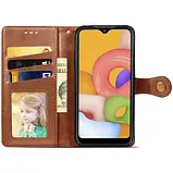 Чохол-книжка GETMAN Gallant (PU) для Samsung Galaxy S24 Ultra Brown, фото 3