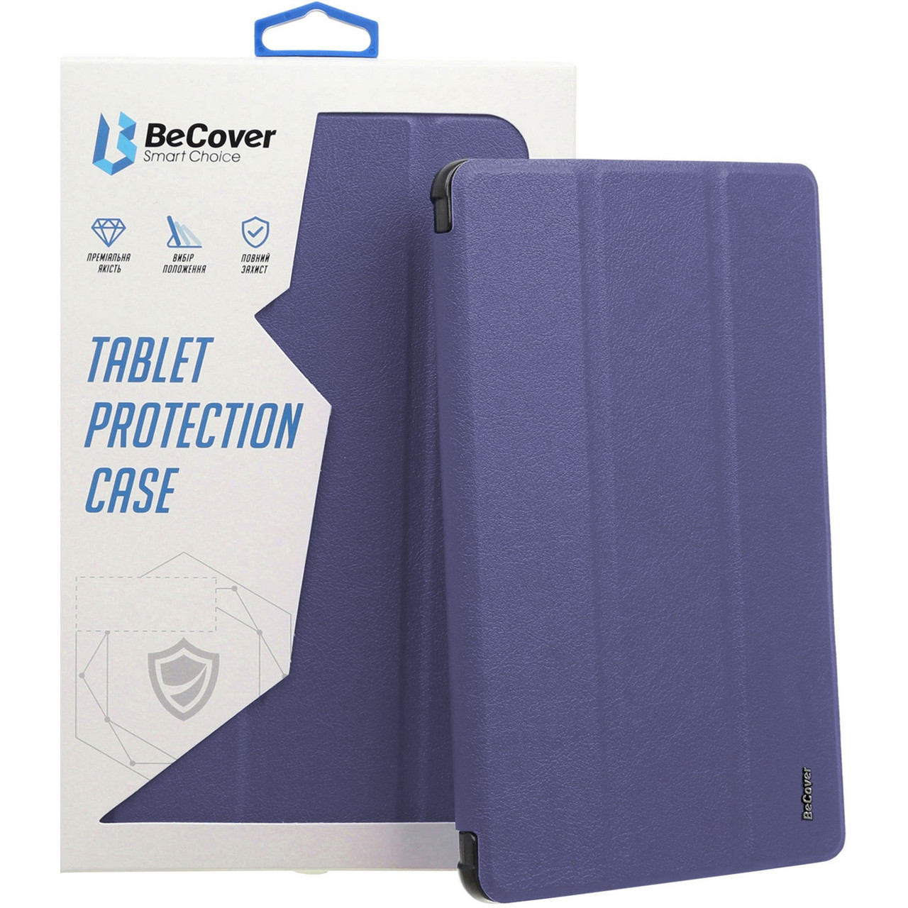 Чехол-книжка BeCover Soft Edge TPU для Xiaomi Redmi Pad SE 8.7 Deep Blue (712565), фото 1