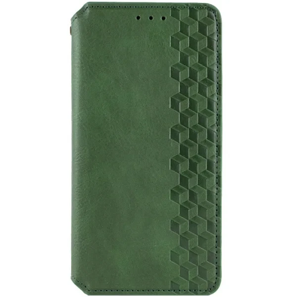 Чохол-книжка GETMAN Cubic (PU) для Xiaomi Redmi A3 Green, фото 1