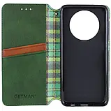 Чохол-книжка GETMAN Cubic (PU) для Xiaomi Redmi A3 Green, фото 3
