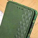 Чохол-книжка GETMAN Cubic (PU) для Xiaomi Redmi A3 Green, фото 7