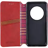 Чохол-книжка GETMAN Cubic (PU) для Xiaomi Redmi A3 Red, фото 3