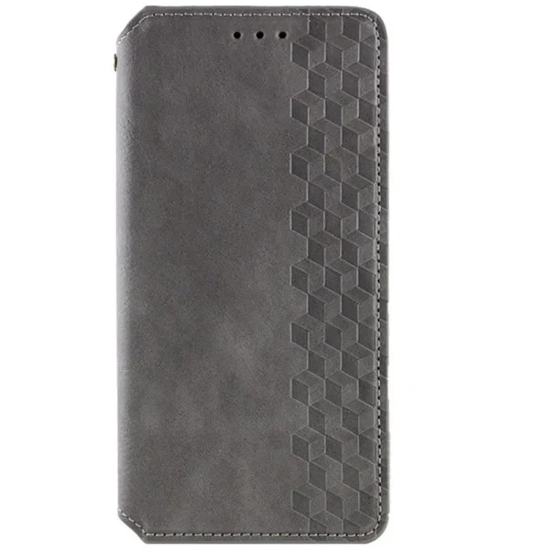 Чохол-книжка GETMAN Cubic (PU) для Xiaomi Redmi A3 Gray, фото 1