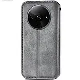 Чохол-книжка GETMAN Cubic (PU) для Xiaomi Redmi A3 Gray, фото 2