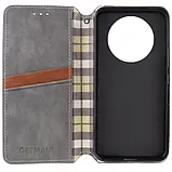 Чохол-книжка GETMAN Cubic (PU) для Xiaomi Redmi A3 Gray, фото 3