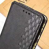 Чохол-книжка GETMAN Cubic (PU) для Xiaomi Redmi A3 Black, фото 6