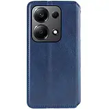 Чохол-книжка GETMAN Cubic (PU) для Xiaomi Redmi Note 13 4G Blue, фото 4