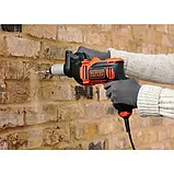 Дриль Black+Decker BEH850K Black Orange, фото 4