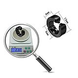 Чоловічі сережки-кліпси з хрестом на одне вухо готичні панк без проколювання, фото 4