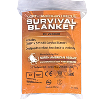 Термоодеяло спасательное North American Rescue Survival Blanket