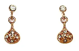 Сережки-цвяшки бульт. Висота сережки 1.0 см ширина 7 мм.