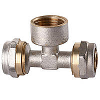 Трійник із внутрішньою різьбою NTM NF-1018 16х1/2″х16