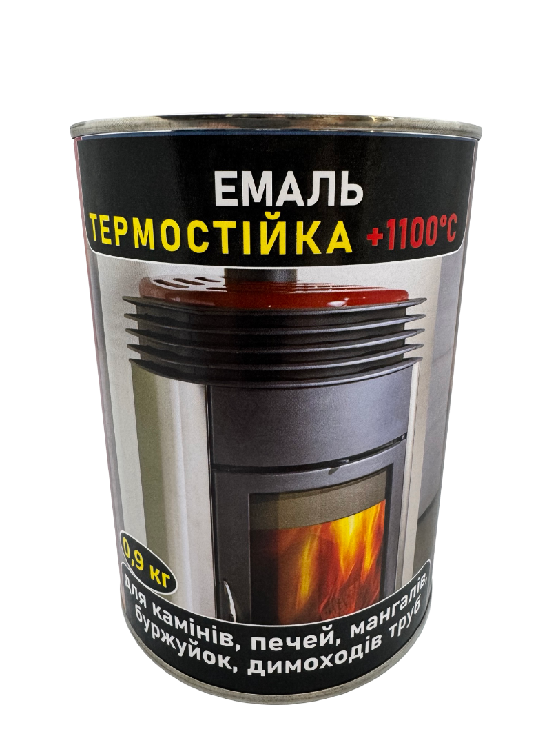 Термостійка емаль ( Чорний ) +1100°С
