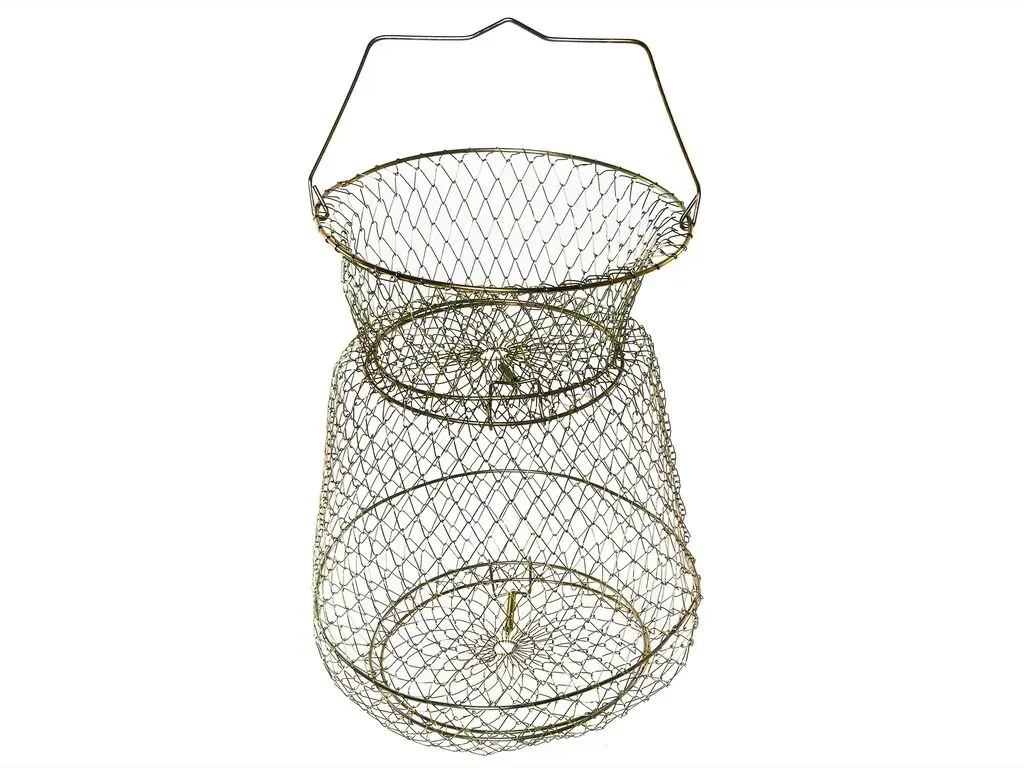 Садок металевий анадований Salmo 30х22х25 / 10л(25л), фото 1