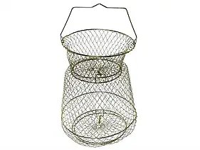 Садок металевий анадований Salmo 30х22х25 / 10л(25л)