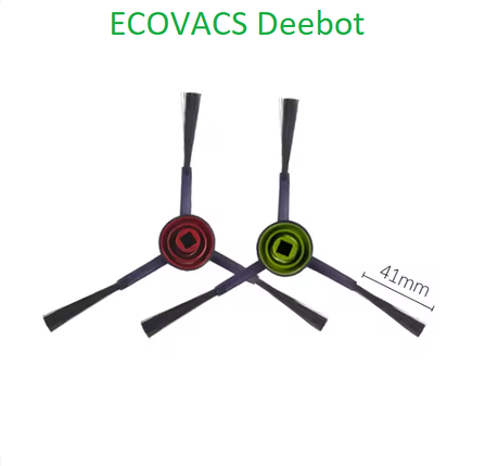 Бічна щітка для робота-пилососа Ecovacs Deebot OZMO Yeedi N8 T8 T9 N10 X1 T20 Yeedi DVX24 2 штуки, фото 1