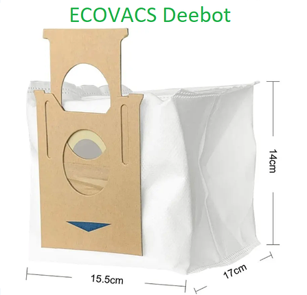 Мішок для пилу для робота-пилососа Ecovacs Deebot OZMO N8 T8 T9 N10 1шт, фото 1