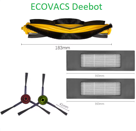 Комплект для робота-пилососа Ecovacs Deebot OZMO Yeedi N8 T8 T9 N10, фото 1