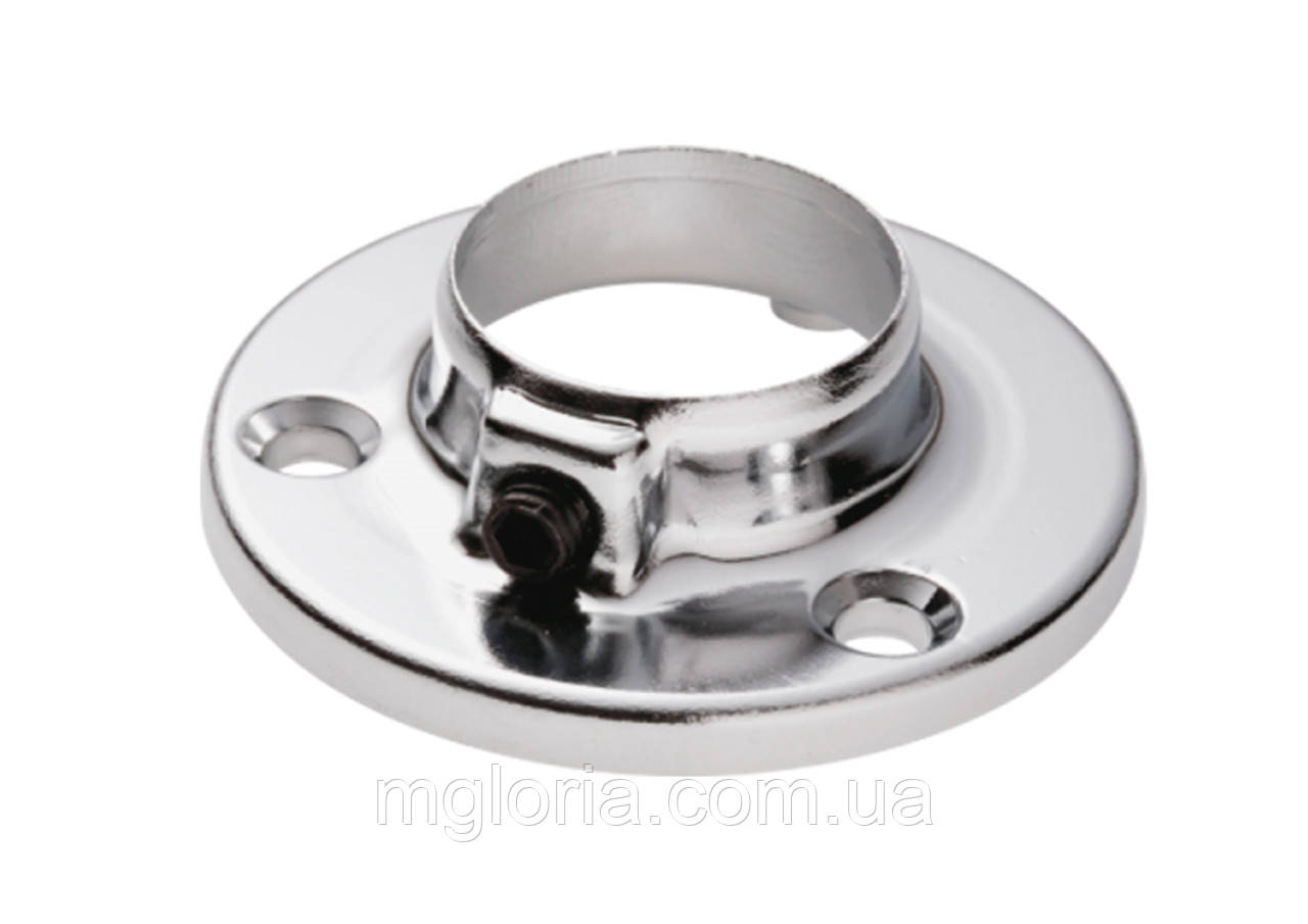 Фланець для труби 25 мм R-11М хром, фото 1