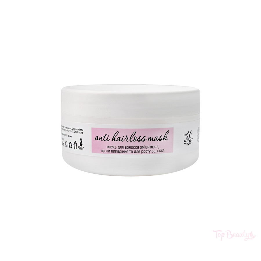 Маска проти випадіння та росту волосся Топ Б'юті, Anti Hairloss Top Beauty 250 мл, фото 1