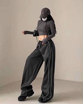 Жіночі стильні штани Карго з плащівки (Норма)