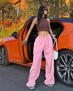 Жіночі стильні штани Карго з плащівки (Норма)