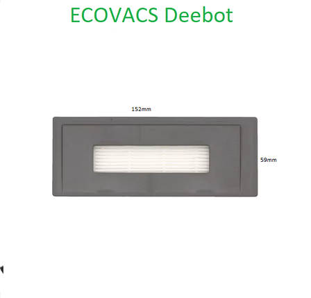 Фільтр для робота-пилососа Ecovacs Deebot Ozmo 610 DD7G 930 DG7G 960 DG8G 1шт, фото 1