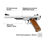 Пневматичний пістолет Umarex Ruger Mark IV Stainless кал. 4,5 мм, фото 4