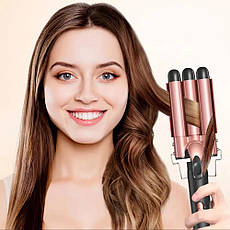 Мультистайлер для волосся для створення зачісок Fashion 5в1 FZ-01 (чорна), фото 4