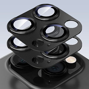 Захисне скло 2 шт CDK для Apple iPhone 13 Pro Max | на камеру CD Metal Armor (017838) (black)