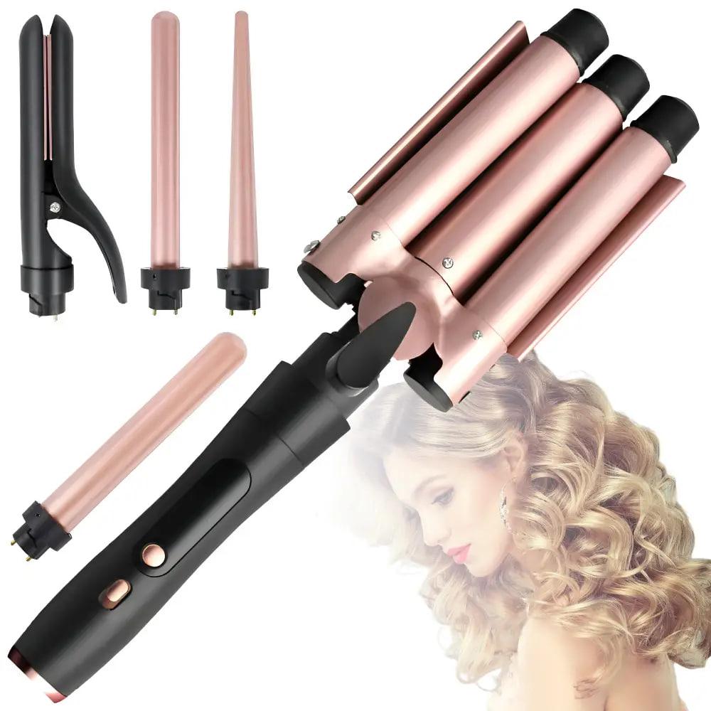 Мультистайлер для волосся для створення зачісок Fashion 5в1 FZ-01 (чорна)