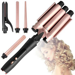 Мультистайлер для волосся для створення зачісок Fashion 5в1 FZ-01 (чорна), фото 1