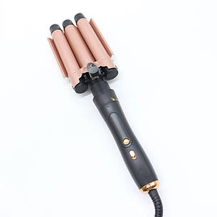 Мультистайлер для волосся для створення зачісок Fashion 5в1 FZ-01 (чорна), фото 2