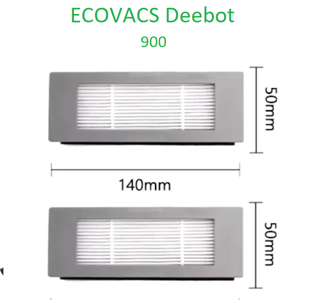 Фільтр  для робота-пилососа Ecovacs Deebot Ozmo 900 DN5G 905 2шт