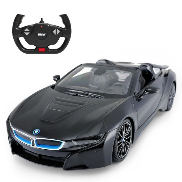 Автомобіль на дистанційному керуванні, чорний, 1:18, Rastar, BMW I8 Roadster