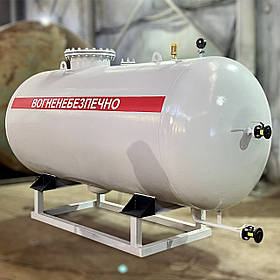 Резервуар для пропан-бутана 5 куб наземний (5000 літрів) відновлений із документами