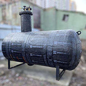 Резервуар для пропан-бутана 5 куб підземний (5000 літрів) після реставрації