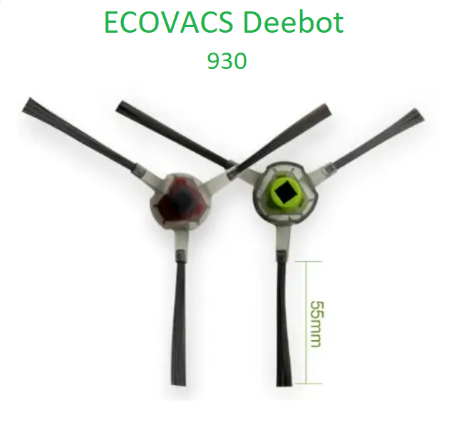 Бічна щітка для робота-пилососа Ecovacs Deebot Ozmo 610 DD7G / 930 DG7G 960 / DG8G 2 штуки