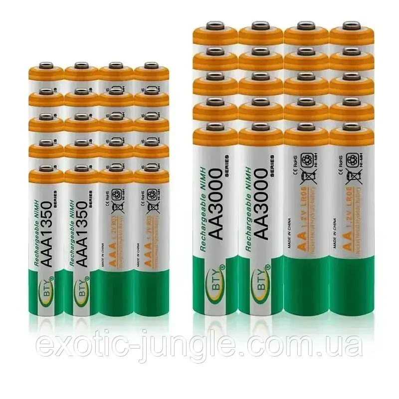 Акумулятори BYT R6 AA 3000 mAh 1.2V Ni-MH 1 шт.