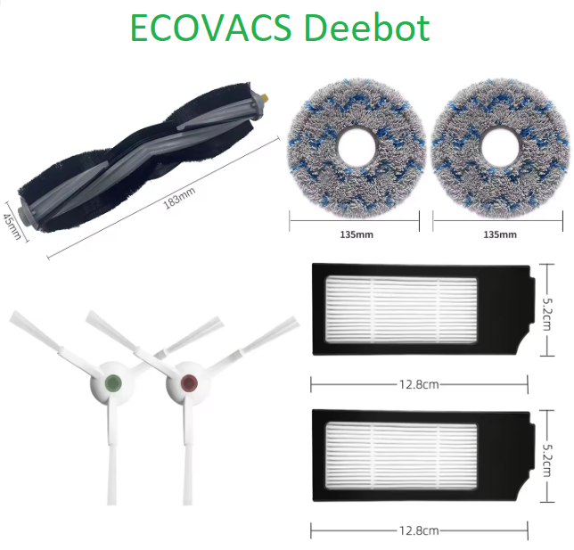 Набір максимальний для робота-пилососа Ecovacs Deebot Ozmo T10 Turbo OMNI (DBX23) X1 OMNI (DEX11)