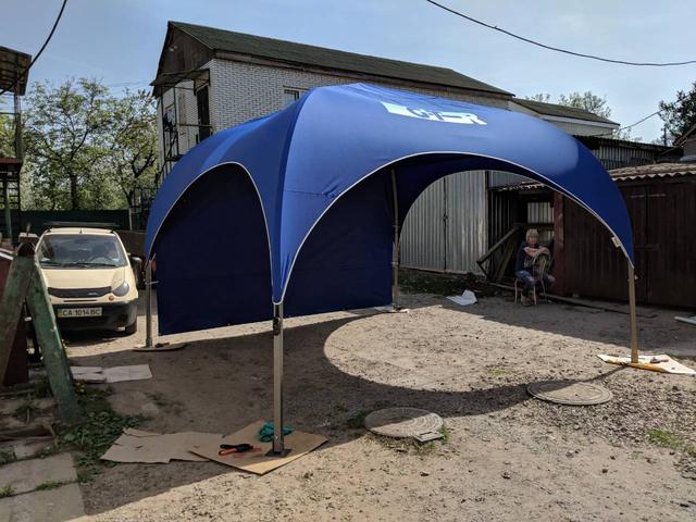 tents for promo events and street marketing rome вуличні намети для виставок яремче