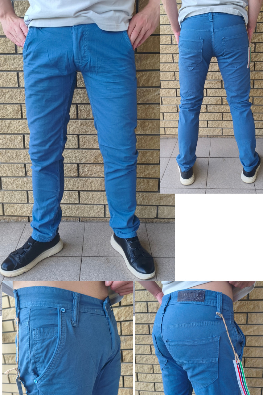 Джинси, штани чоловічі коттонові літні QUARTZ, Туреччина