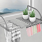 Сушарка для одягу на батарею розсувна 45-77 см/Навісна сушарка для білизни/Сушарка на батарею, фото 2