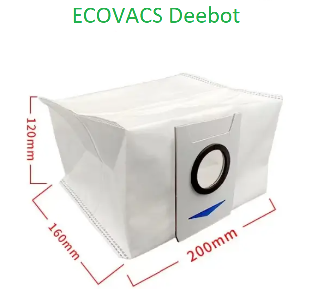 Мішок для робота-пилососа ECOVACS Deebot OZMO T10 T10 Turbo (DBX23) T10 Plus (DBX33) X1  X1 Plus T20 1шт.