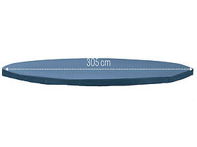 Тент для каркасного круглого басейну Intex 28030, діаметр 305 см