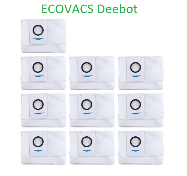 Мішок для робота-пилососа ECOVACS Deebot OZMO T10 T10 Turbo (DBX23) T10 Plus (DBX33) X1  X1 Plus T20 10шт