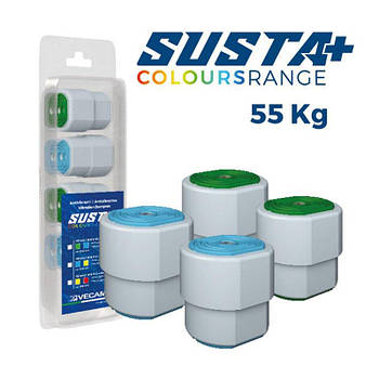 Антивібраційні вставки для кондиціонерів. Віброопори 9898-034 Vecamco серія SUSTA PLUS ColoursRange